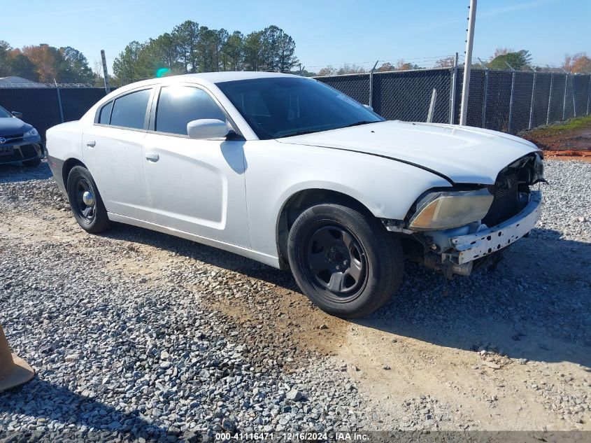 VIN 2C3CDXAG5DH592278 2013 Dodge Charger, Police no.1