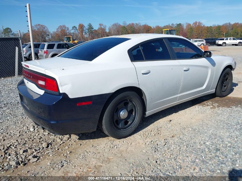 VIN 2C3CDXAG5DH592278 2013 Dodge Charger, Police no.4