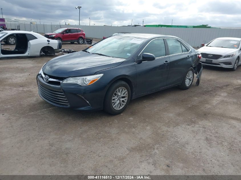 VIN 4T1BF1FK9GU191339 2016 Toyota Camry, LE no.2