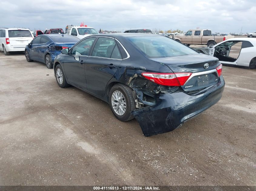 VIN 4T1BF1FK9GU191339 2016 Toyota Camry, LE no.3