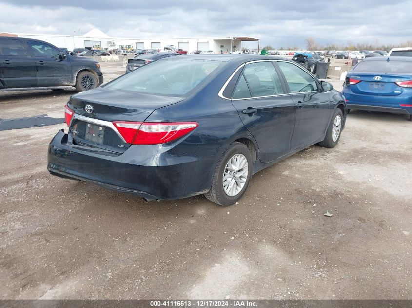 VIN 4T1BF1FK9GU191339 2016 Toyota Camry, LE no.4