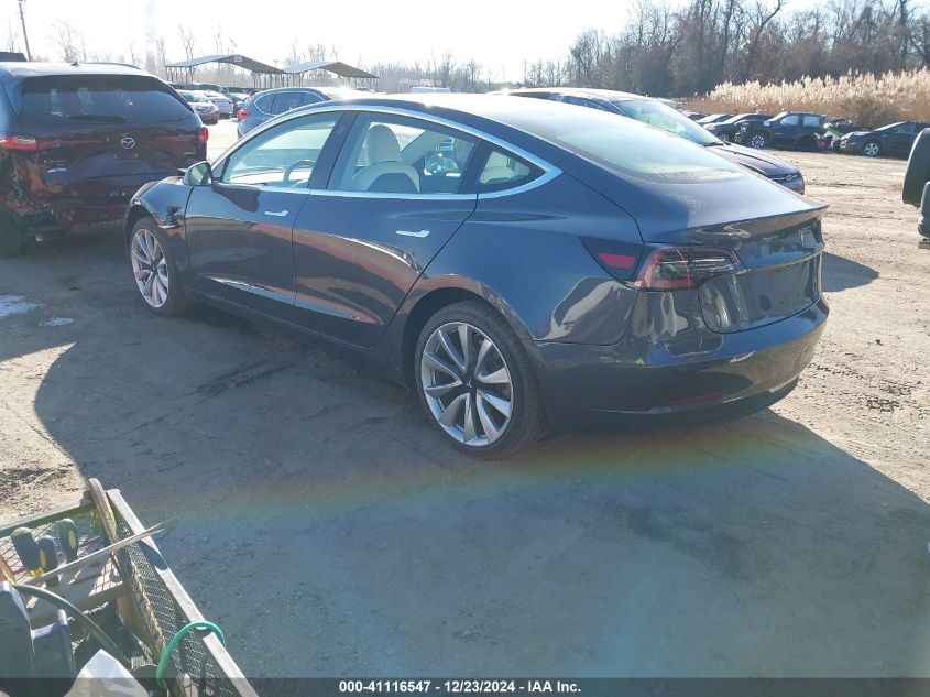 VIN 5YJ3E1EA7JF169120 2018 TESLA MODEL 3 no.3