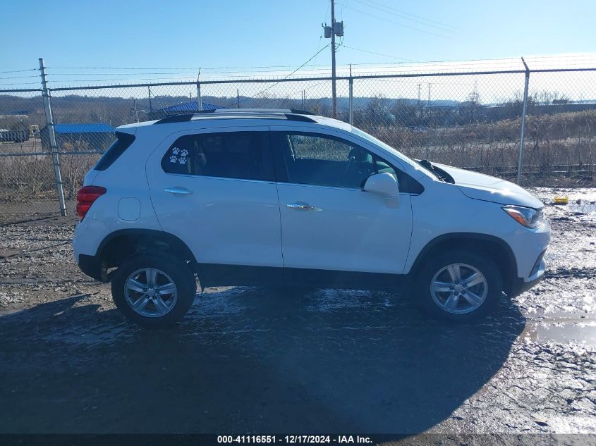 2018 Chevrolet Trax Lt VIN: KL7CJPSB2JB672226 Lot: 41116551