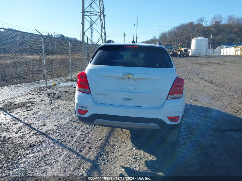 2018 Chevrolet Trax Lt VIN: KL7CJPSB2JB672226 Lot: 41116551