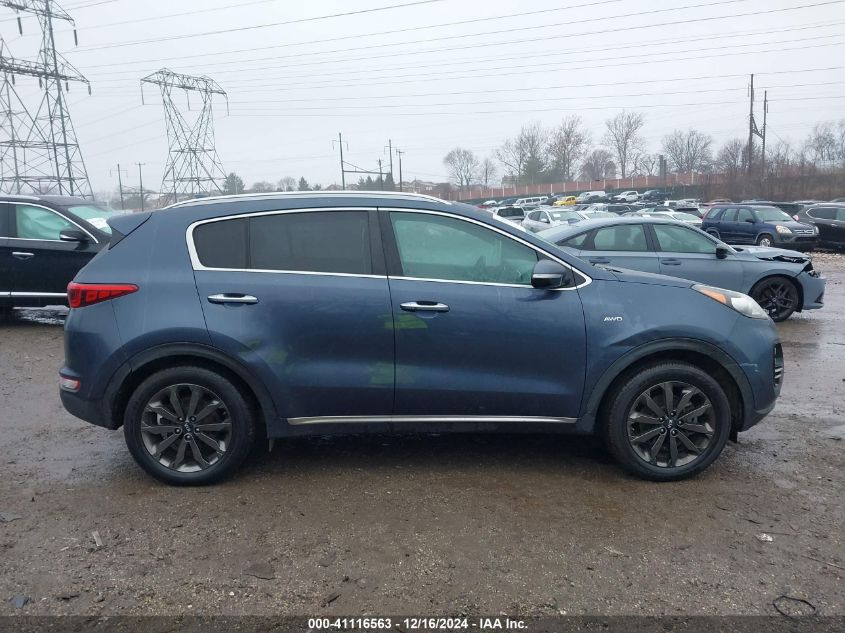 2018 Kia Sportage Ex VIN: KNDPNCAC3J7399120 Lot: 41116563