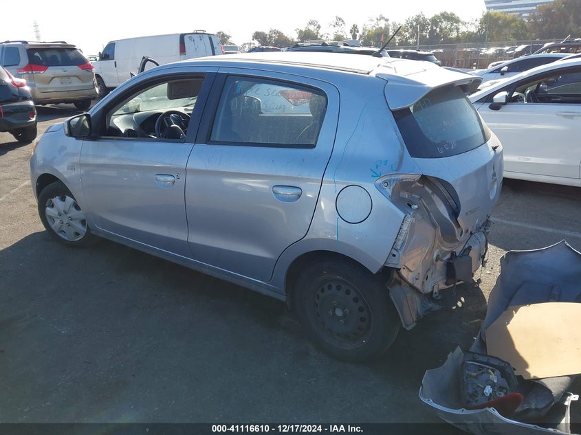 2017 MITSUBISHI MIRAGE ES - ML32A3HJ3HH003091