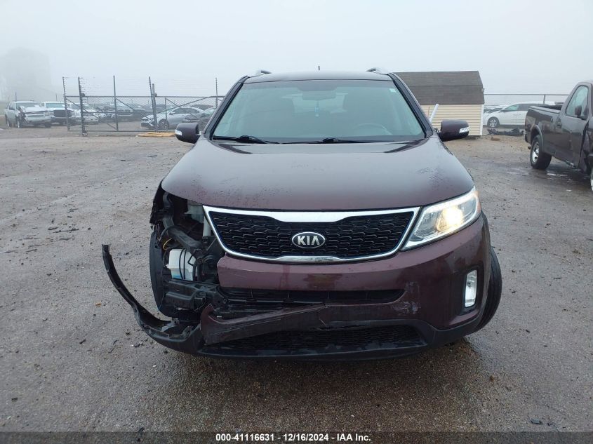 2015 Kia Sorento Ex V6 VIN: 5XYKU4A71FG618916 Lot: 41116631