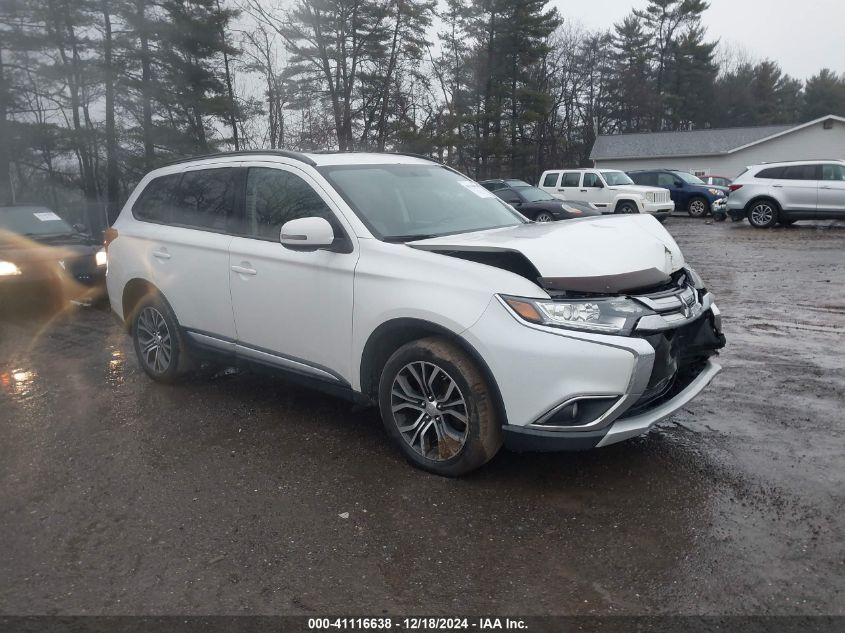 2016 Mitsubishi Outlander Sel VIN: JA4AZ3A34GZ024614 Lot: 41116638