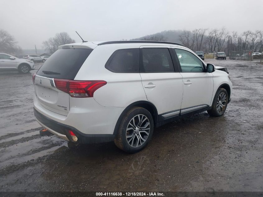 2016 Mitsubishi Outlander Sel VIN: JA4AZ3A34GZ024614 Lot: 41116638