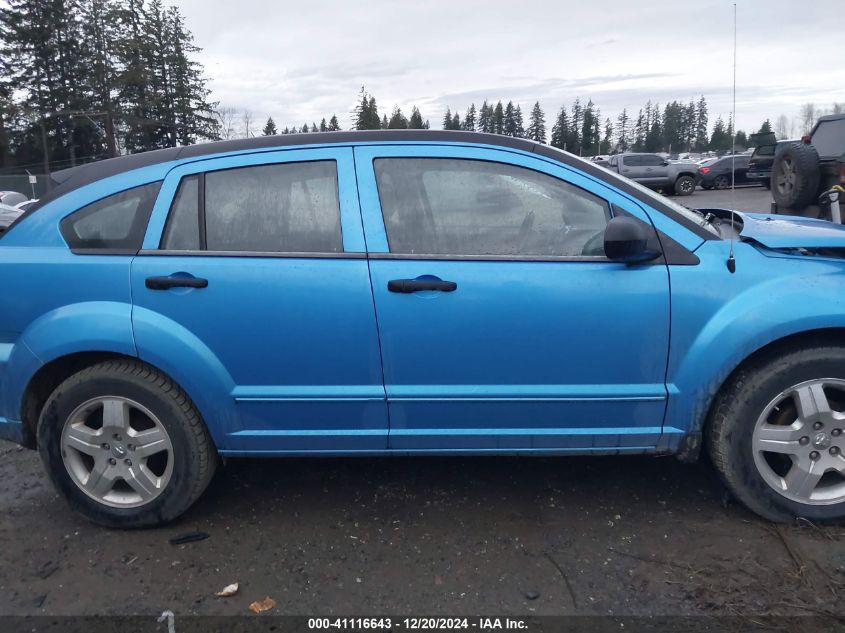 2008 Dodge Caliber Sxt VIN: 1B3HB48B08D790044 Lot: 41116643