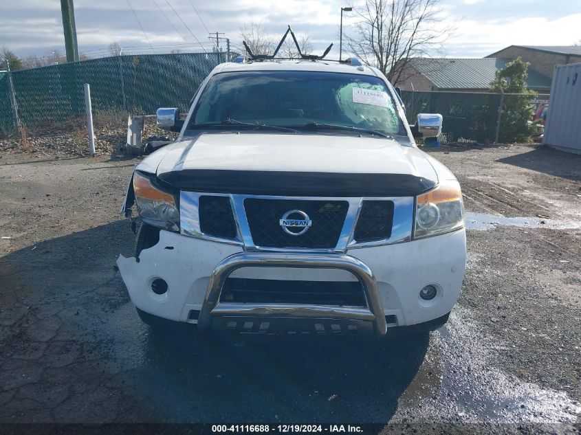 2011 Nissan Armada Platinum VIN: 5N1AA0NE3BN613687 Lot: 41116688