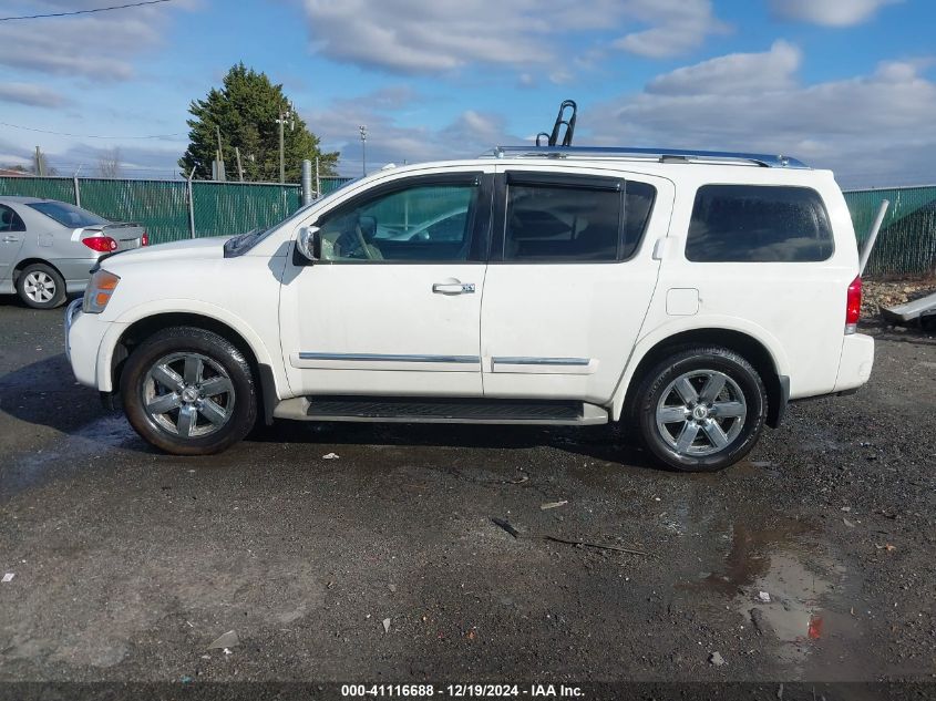 2011 Nissan Armada Platinum VIN: 5N1AA0NE3BN613687 Lot: 41116688