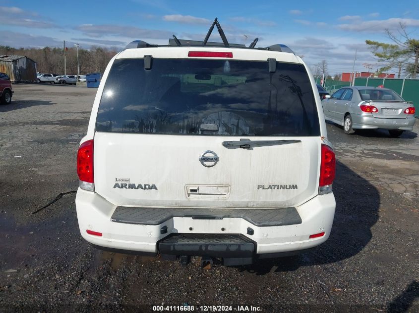 2011 Nissan Armada Platinum VIN: 5N1AA0NE3BN613687 Lot: 41116688