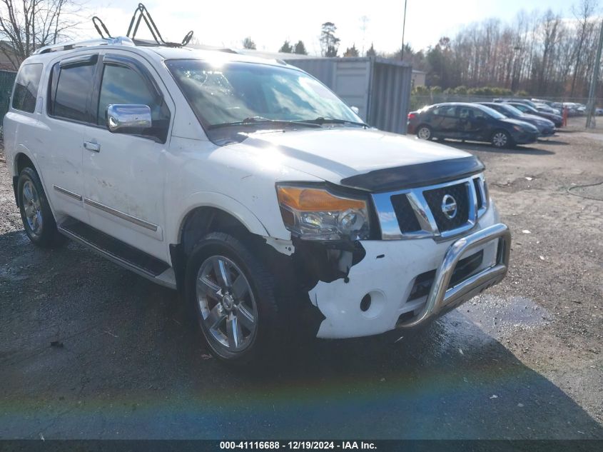 2011 Nissan Armada Platinum VIN: 5N1AA0NE3BN613687 Lot: 41116688