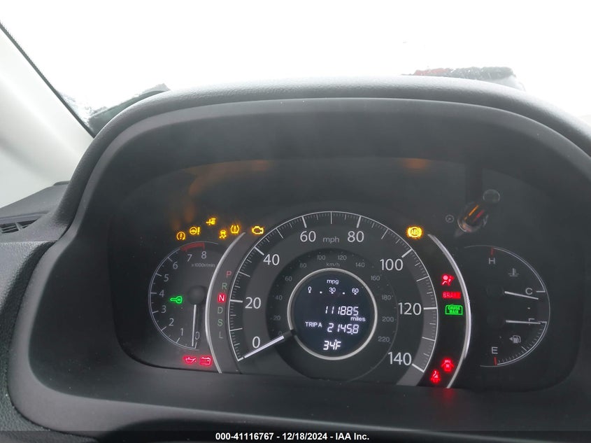 2015 HONDA CR-V EX - 2HKRM4H53FH623076