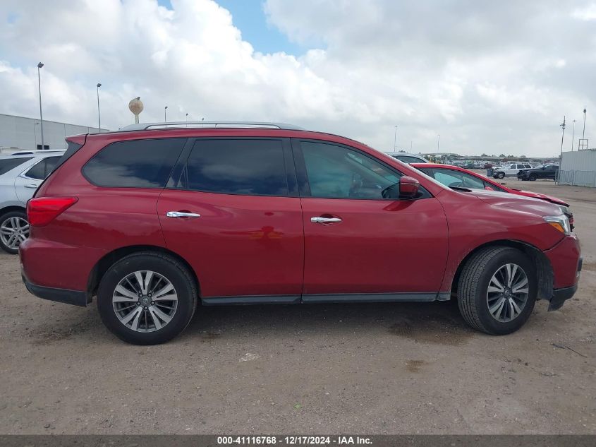 2017 Nissan Pathfinder S/Sv/Sl/Platinum VIN: 5N1DR2MM4HC679051 Lot: 41116768