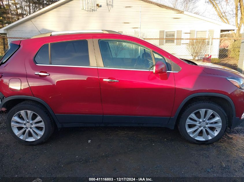 2020 Chevrolet Trax Awd Premier VIN: 3GNCJRSB6LL262598 Lot: 41116803