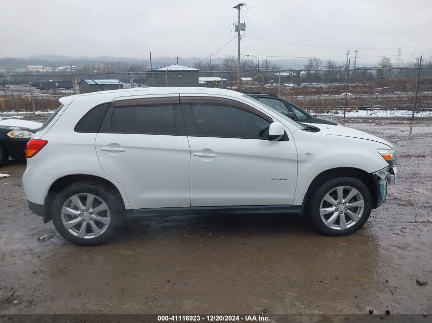 2015 Mitsubishi Outlander Sport Es VIN: 4A4AR3AW8FE058196 Lot: 41116923