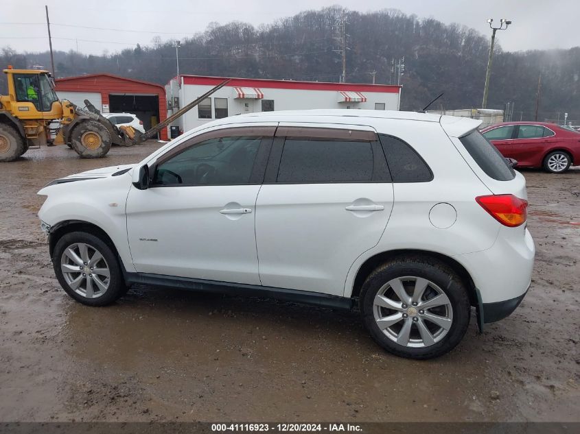 2015 Mitsubishi Outlander Sport Es VIN: 4A4AR3AW8FE058196 Lot: 41116923