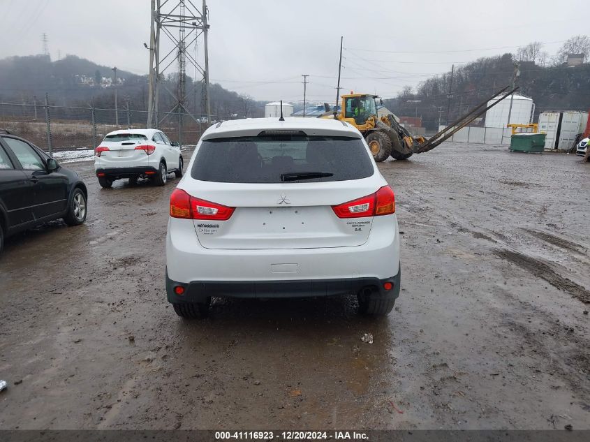 2015 Mitsubishi Outlander Sport Es VIN: 4A4AR3AW8FE058196 Lot: 41116923