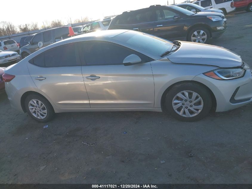 2017 HYUNDAI ELANTRA SE - 5NPD74LF2HH127447