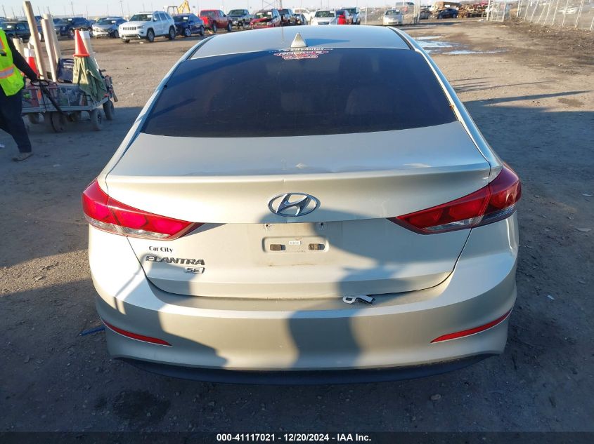 2017 Hyundai Elantra Se VIN: 5NPD74LF2HH127447 Lot: 41117021