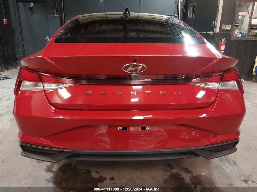 2022 Hyundai Elantra Sel VIN: KMHLM4AGXNU328462 Lot: 41117080