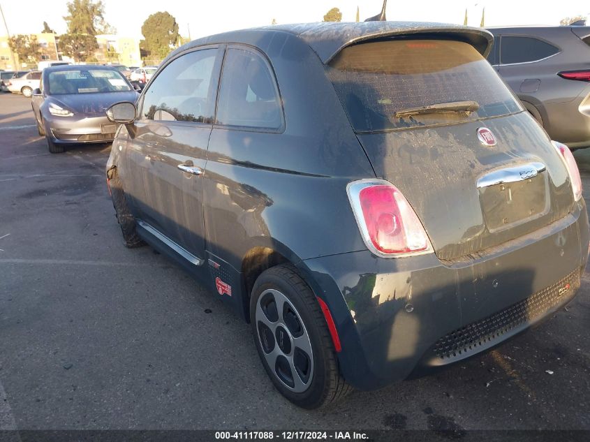 2017 Fiat 500E Battery Electric VIN: 3C3CFFGE1HT565523 Lot: 41117088