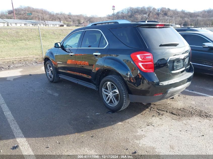 VIN 2GNALDEK8G1109552 2016 Chevrolet Equinox, Ltz no.3