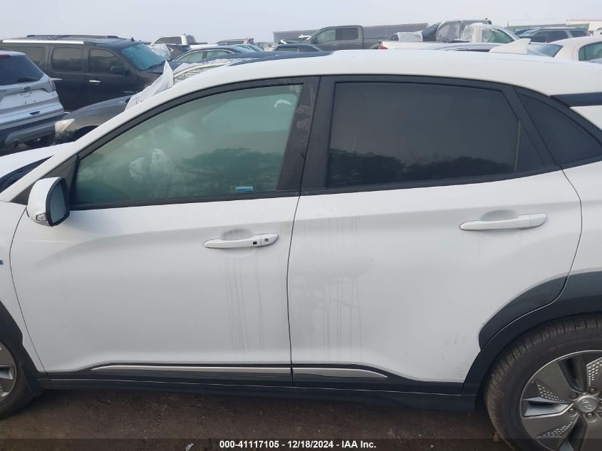 2020 Hyundai Kona Electric Limited VIN: KM8K33AGXLU065217 Lot: 41117105