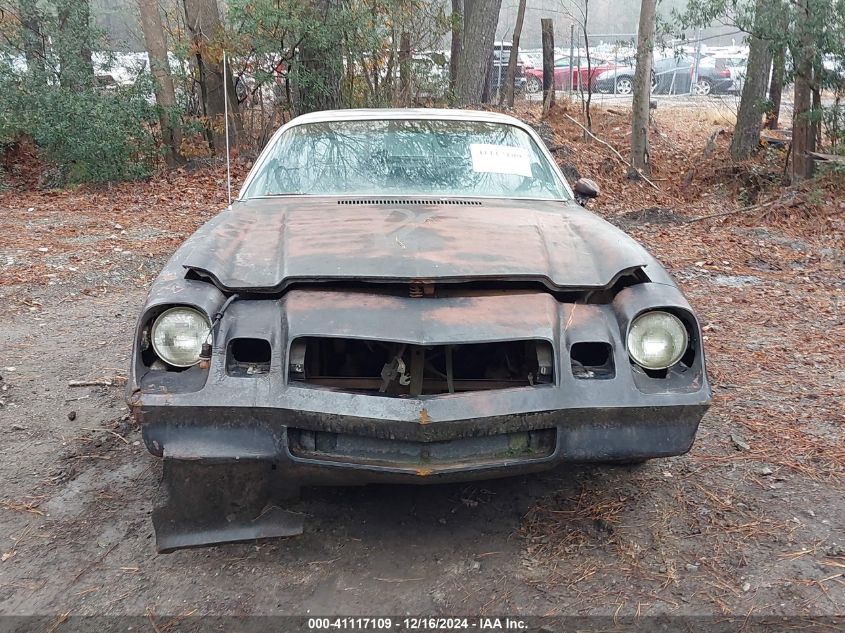 1979 Chevrolet Camaro VIN: 1Q87L9N591461 Lot: 41117109