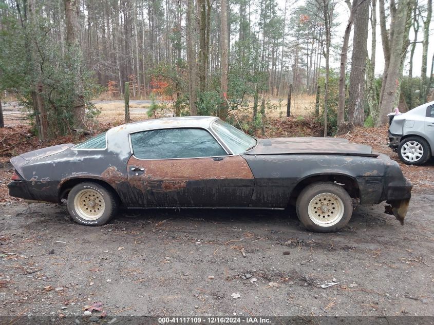 1979 Chevrolet Camaro VIN: 1Q87L9N591461 Lot: 41117109