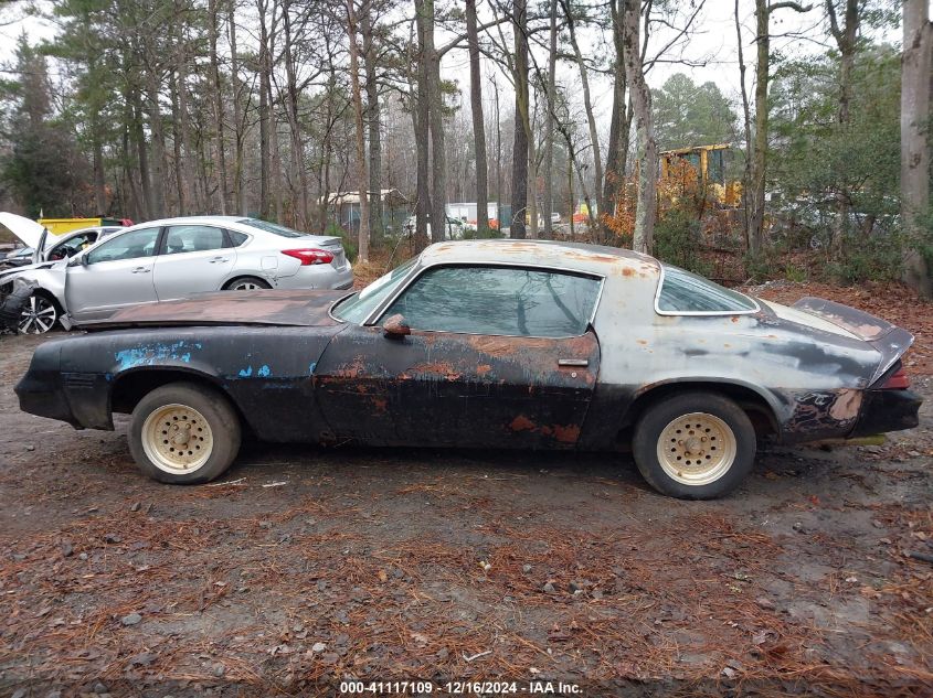 1979 Chevrolet Camaro VIN: 1Q87L9N591461 Lot: 41117109