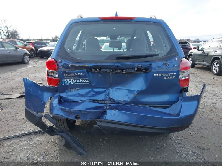 2016 Subaru Forester 2.5I VIN: JF2SJABC9GH487232 Lot: 41117174