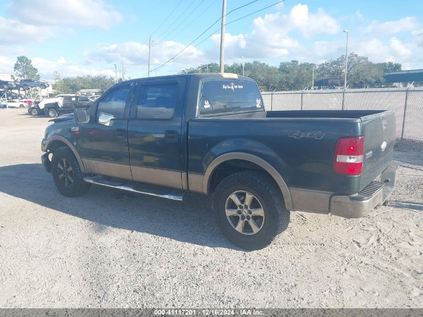 2006 Ford F-150 Fx4/Lariat/Xlt VIN: 1FTPW14V76KD65491 Lot: 41117201