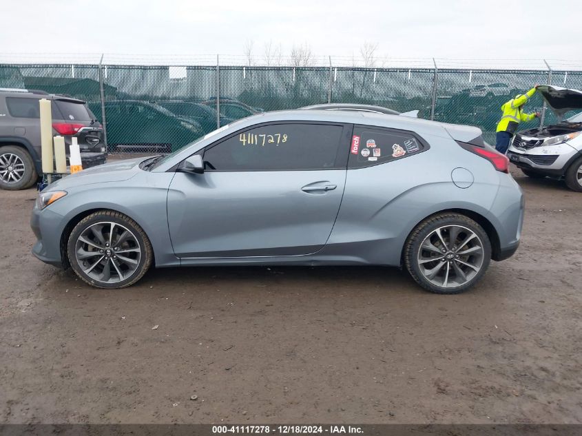 2020 Hyundai Veloster 2.0 Premium VIN: KMHTG6AF7LU028370 Lot: 41117278