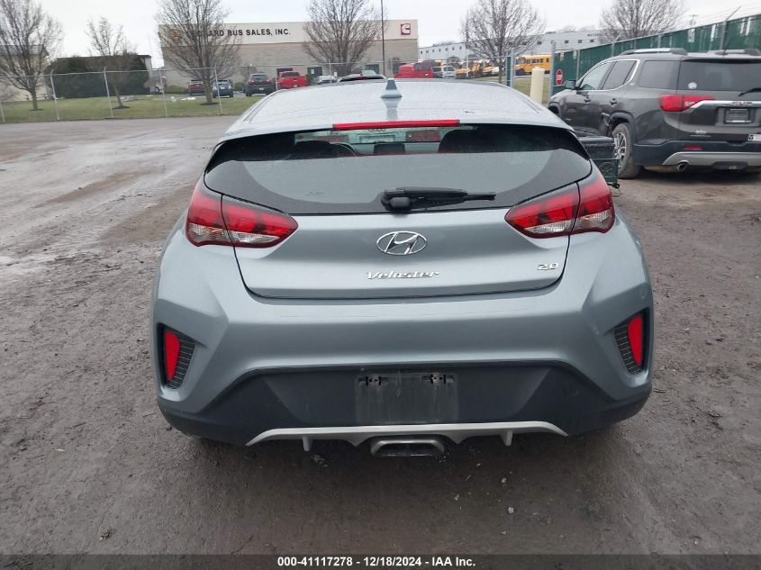 2020 Hyundai Veloster 2.0 Premium VIN: KMHTG6AF7LU028370 Lot: 41117278