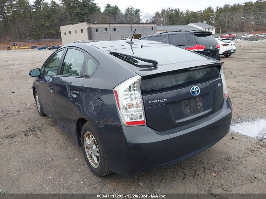 2011 Toyota Prius Three VIN: JTDKN3DU1B1442615 Lot: 41117292