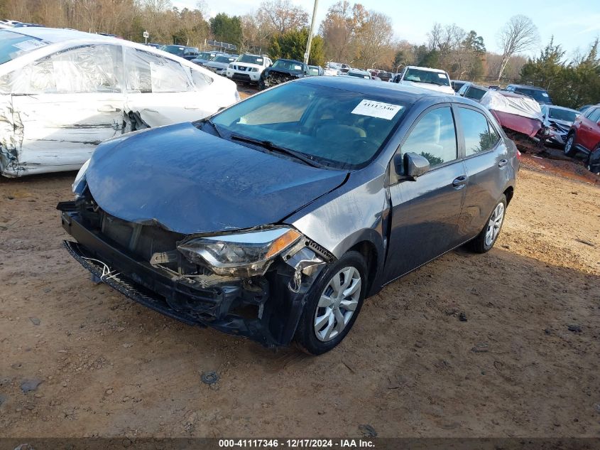 VIN 2T1BURHE2EC145877 2014 TOYOTA COROLLA no.2