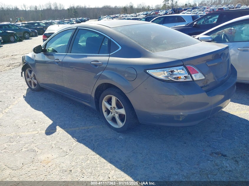 2011 Mazda Mazda6 I Sport grey sedan gasoline 1YVHZ8BH7B5M19618 photo #4