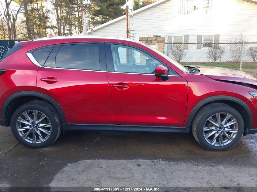 2021 Mazda Cx-5 Grand Touring VIN: JM3KFBDM8M1492610 Lot: 41117381