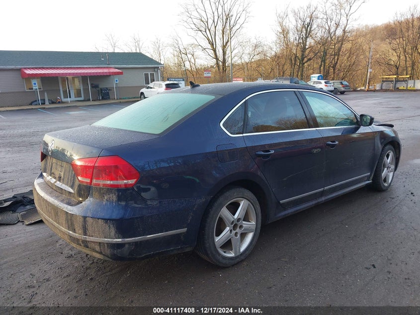 2013 VOLKSWAGEN PASSAT VIN: 1VWBN7A3XDC083546