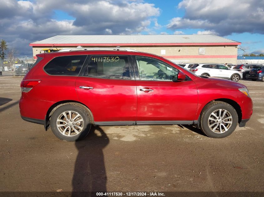 2013 Nissan Pathfinder Sv VIN: 5N1AR2MM1DC604028 Lot: 41117530