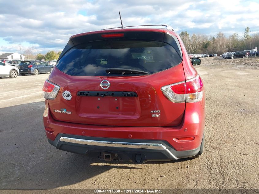 2013 Nissan Pathfinder Sv VIN: 5N1AR2MM1DC604028 Lot: 41117530