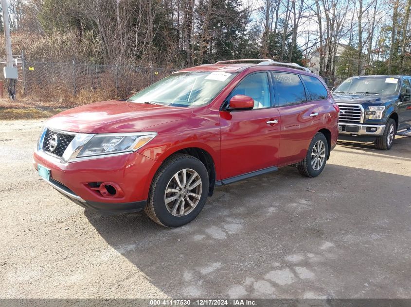 VIN 5N1AR2MM1DC604028 2013 Nissan Pathfinder, SV no.2