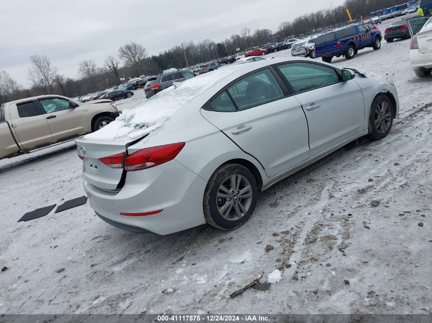 VIN 5NPD84LF0JH279617 2018 Hyundai Elantra, Value E... no.4