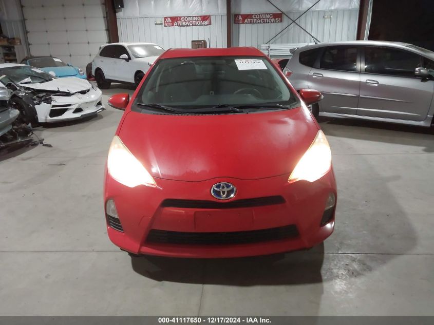 VIN JTDKDTB35D1539607 2013 TOYOTA PRIUS C no.13