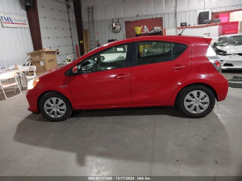 VIN JTDKDTB35D1539607 2013 TOYOTA PRIUS C no.15