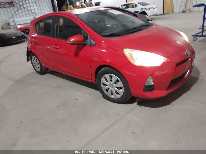 2013 TOYOTA PRIUS C