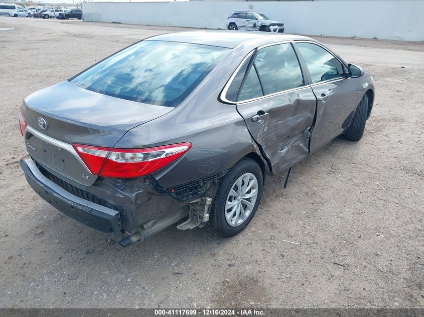 2016 TOYOTA CAMRY LE - 4T4BF1FK6GR532766